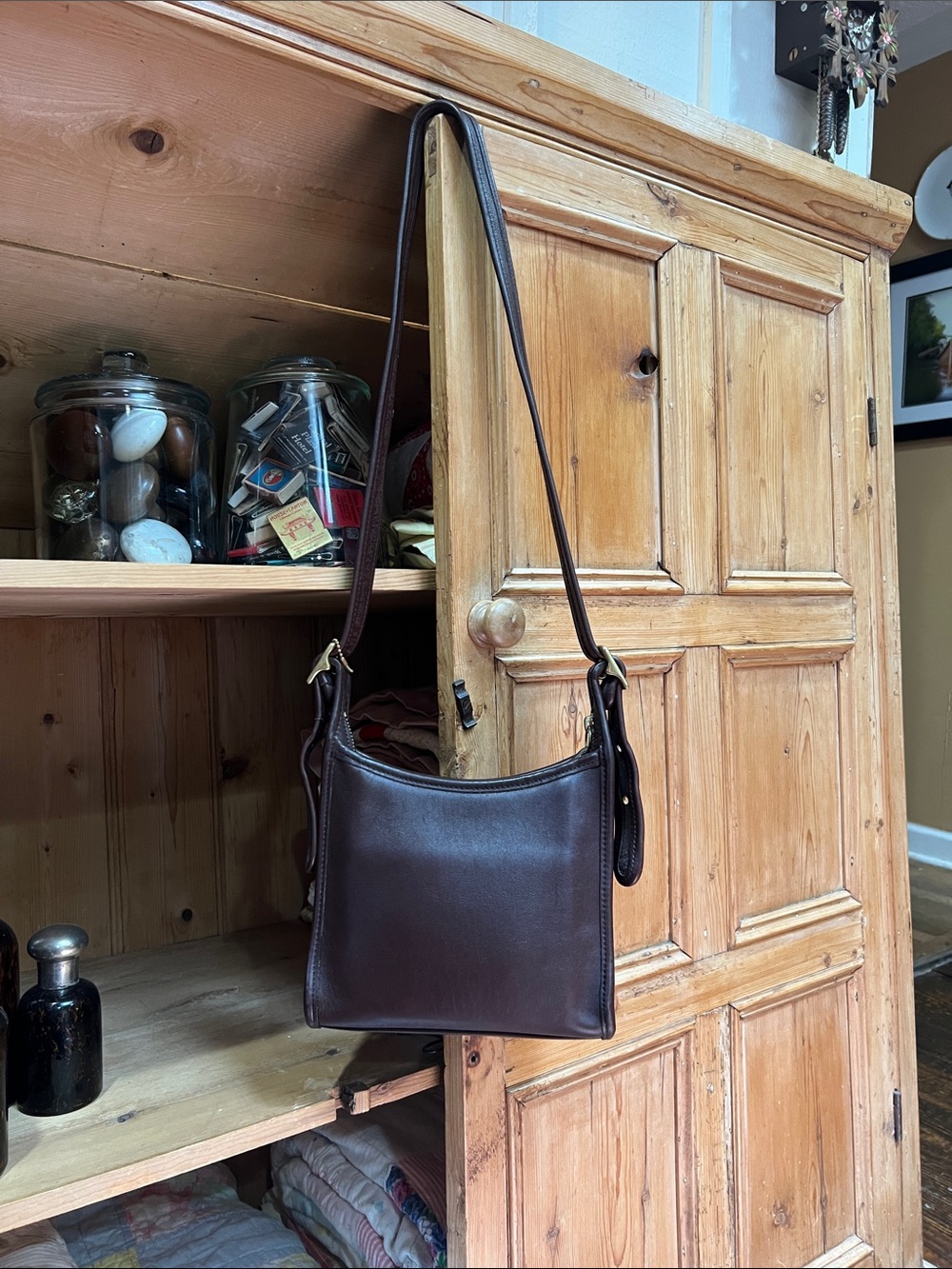 Coach 9997 Legacy Small Zip Shoulder Bag